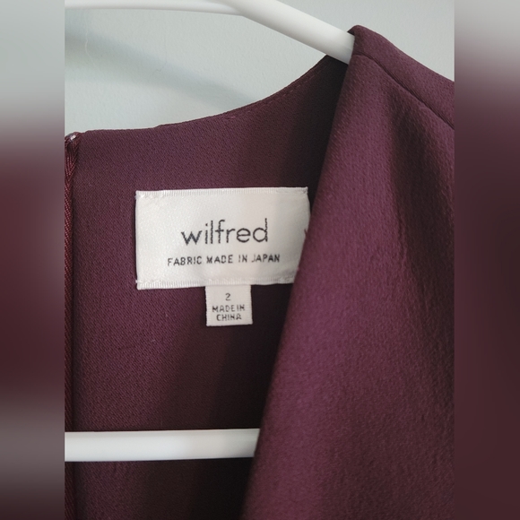 Wilfred deep purple dress - Picture 2 of 2